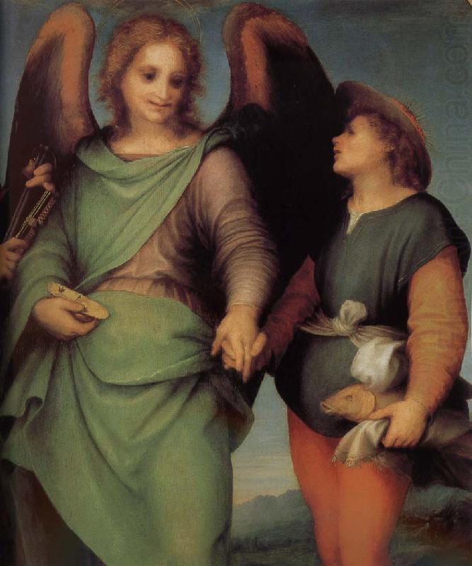 Andrea del Sarto Angel and christ in detail china oil painting image
